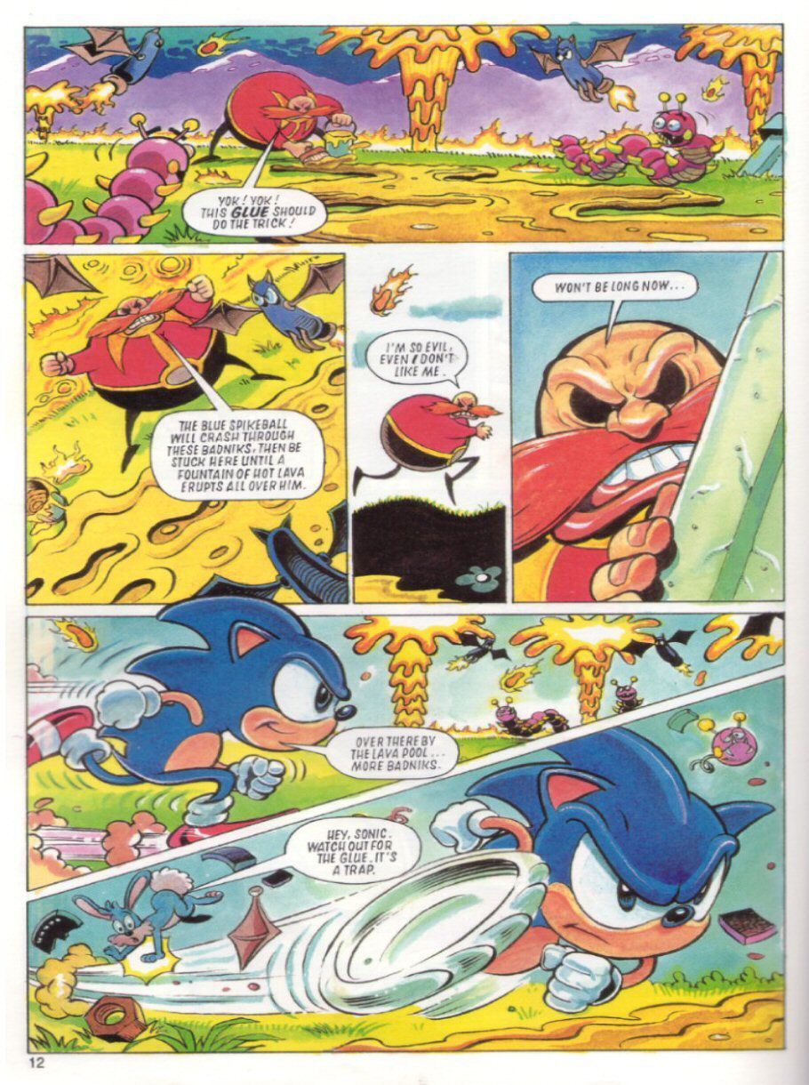 Sonic the Hedgehog Yearbook 1991 Page 11